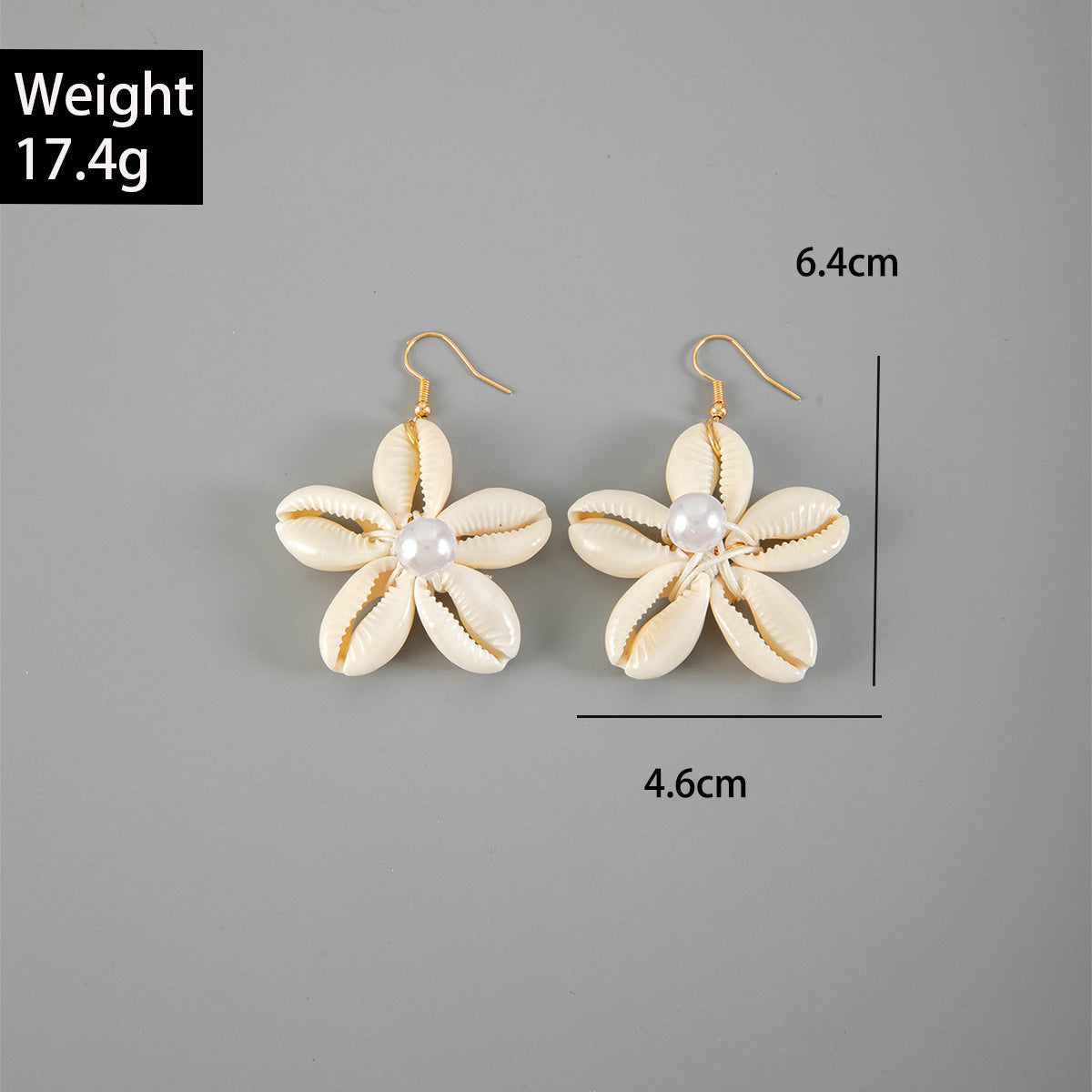Wholesale Southeast Asian Hand-woven Beach Shell Flower Pendant